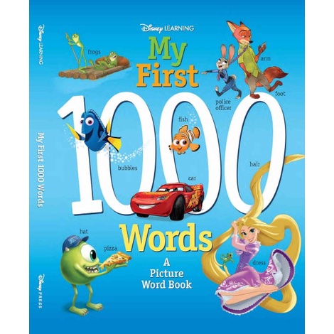 Jual MY FIRST 1000 WORDS DISNEY LEARNING | Shopee Indonesia