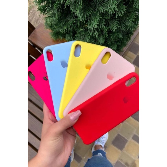 [ TOMCASES ] SILICONE FULLCOVER LOGO SILICONE IP 6 - IP 11 PROMAX