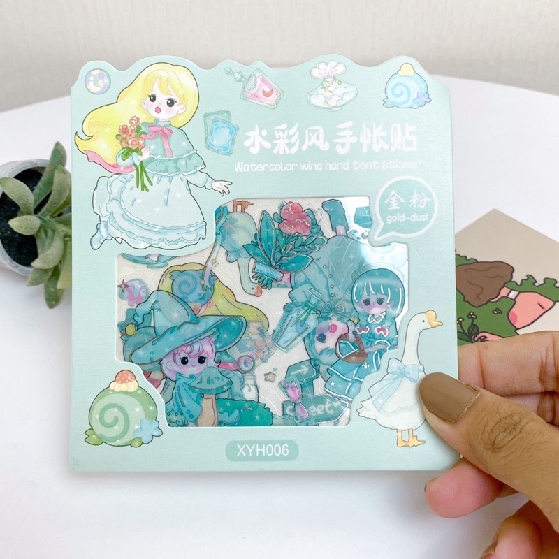 Stiker Anime / Stiker Tempelan Karakter Anime