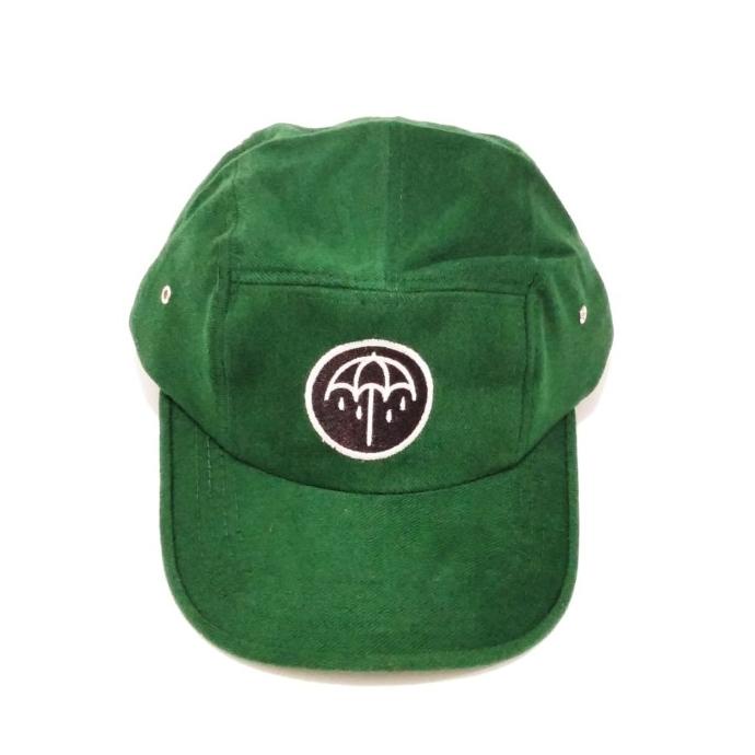 Topi Snapback Five Panel Payung Teduh BMTH Hijau Logo Bordir New