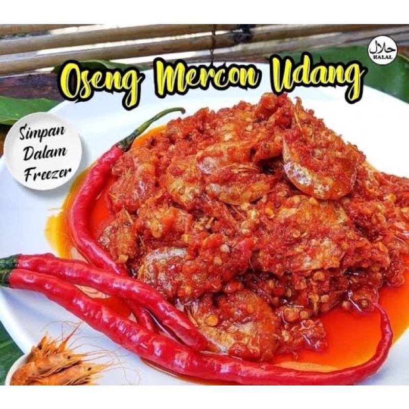 

Oseng udang mercon