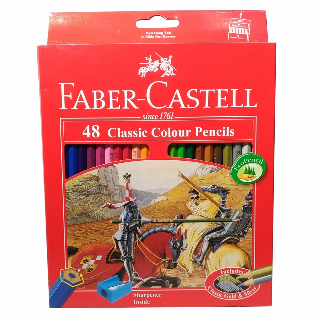 

Faber Castell Classic Colour Pencils - 48 Warna