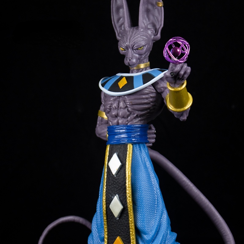 Anime Dragon Ball Z Beerus Figure Super God of Destruction Figure Koleksi Model Mainan Untuk Anak Hadiah Mainan