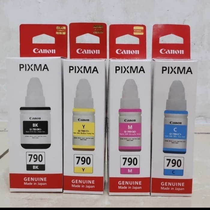 Tinta Canon Pixma Gl-790 Original - 1 Set G1010/G2010/G4010