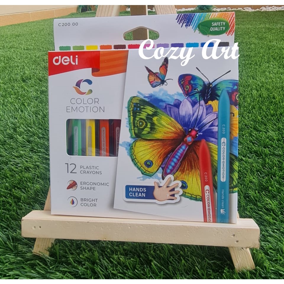 

EC20000 - Deli School Crayon/Krayon - Plastic Crayon Triangle
