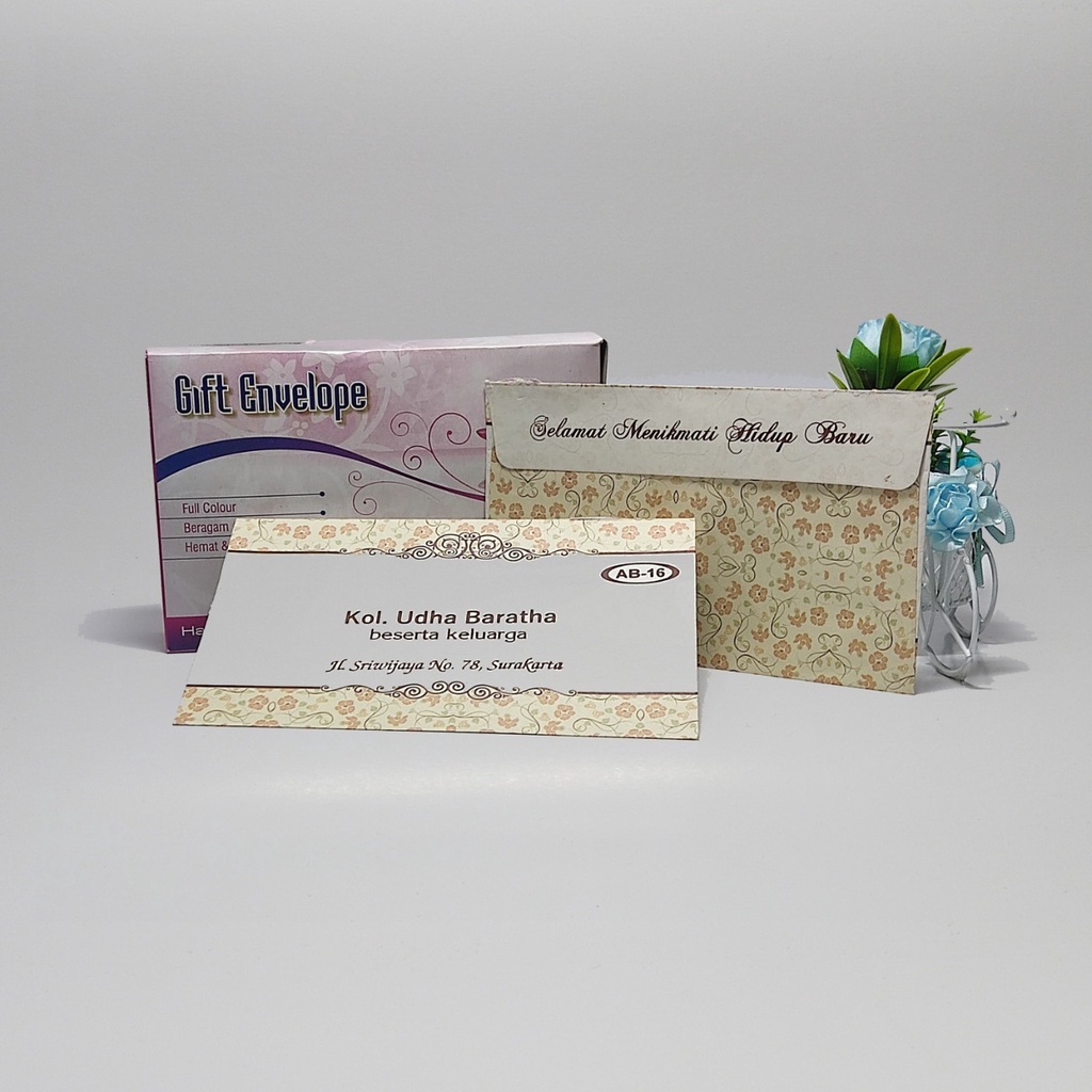 Blangko Amplop Motif Falah AB - 16 Murah