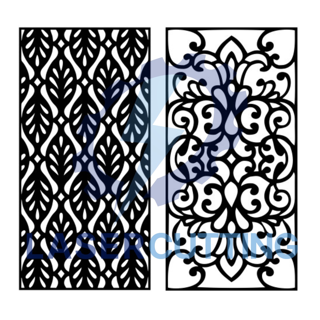 Ornamen Plat Besi 2MM Bebas Desain