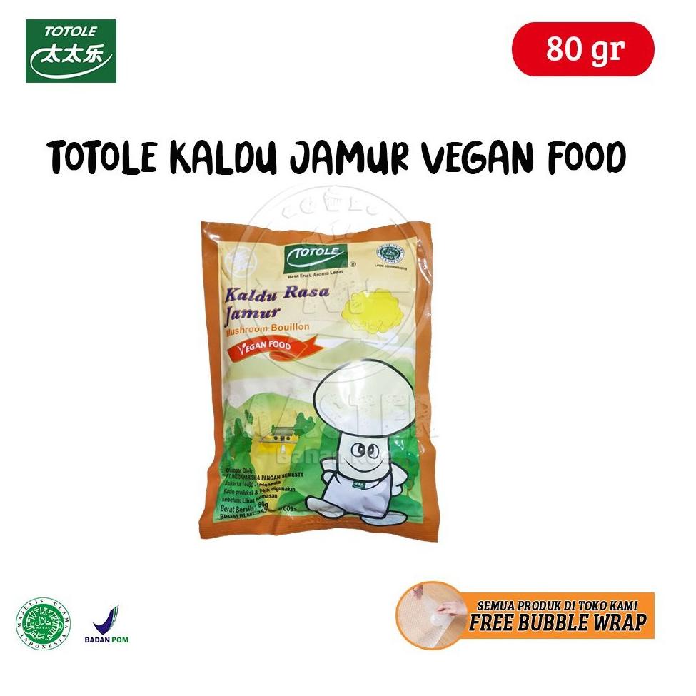 

㊭ Totole Kaldu Jamur / Vegan Food KEMASAN BARU [80 gr] ㅆ