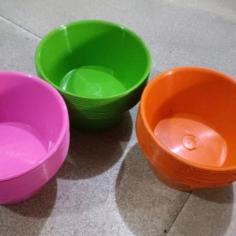 Mangkok Kobokan Plastik / Mangkok Plastik Kecil