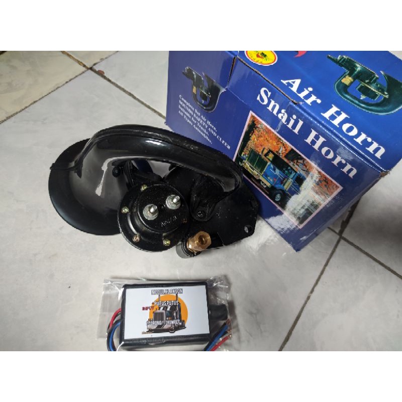 KLAKSON scania volvo / klakson keong angin 12/24 volt
