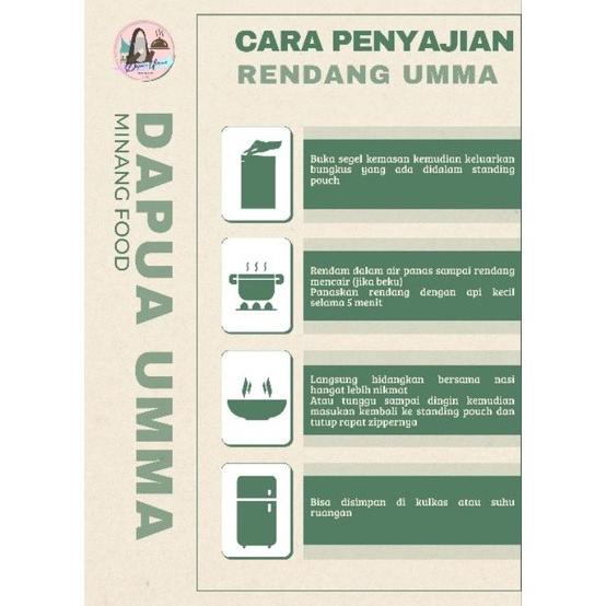 

order by Pre-Order Make UMMA Rendang