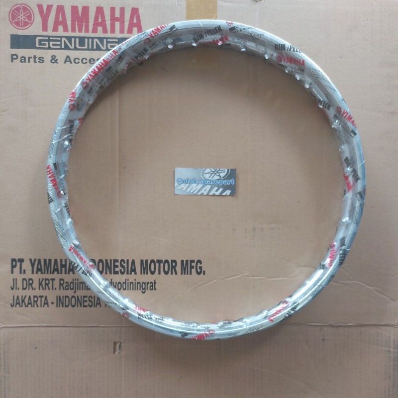 Velg Velk Chrom Yamaha Ukuran 140-17 FIZR Alfa Force1 Sigma Crypton Vega Jupiter Original Genuine Ya