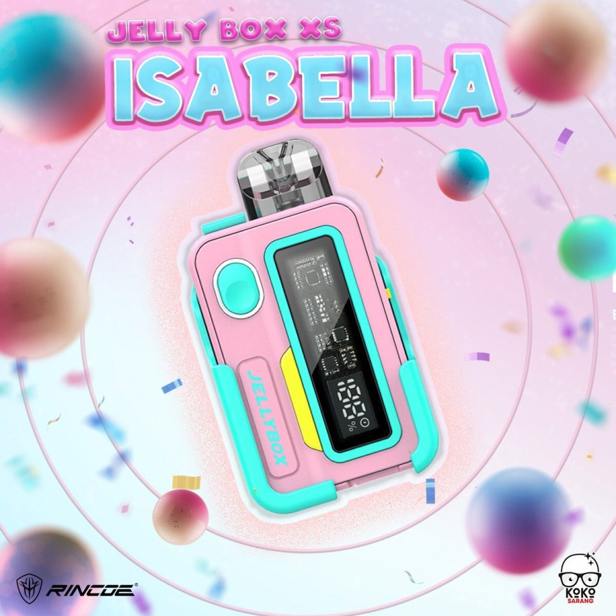 JELLY BOX XS POD KIT 1000MAH POD JELLY BOX XS 30W AUTHENTIC by RINCOE