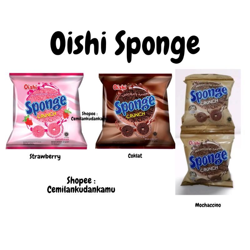 

Oishi Sponge Crunch 10 x 9gr