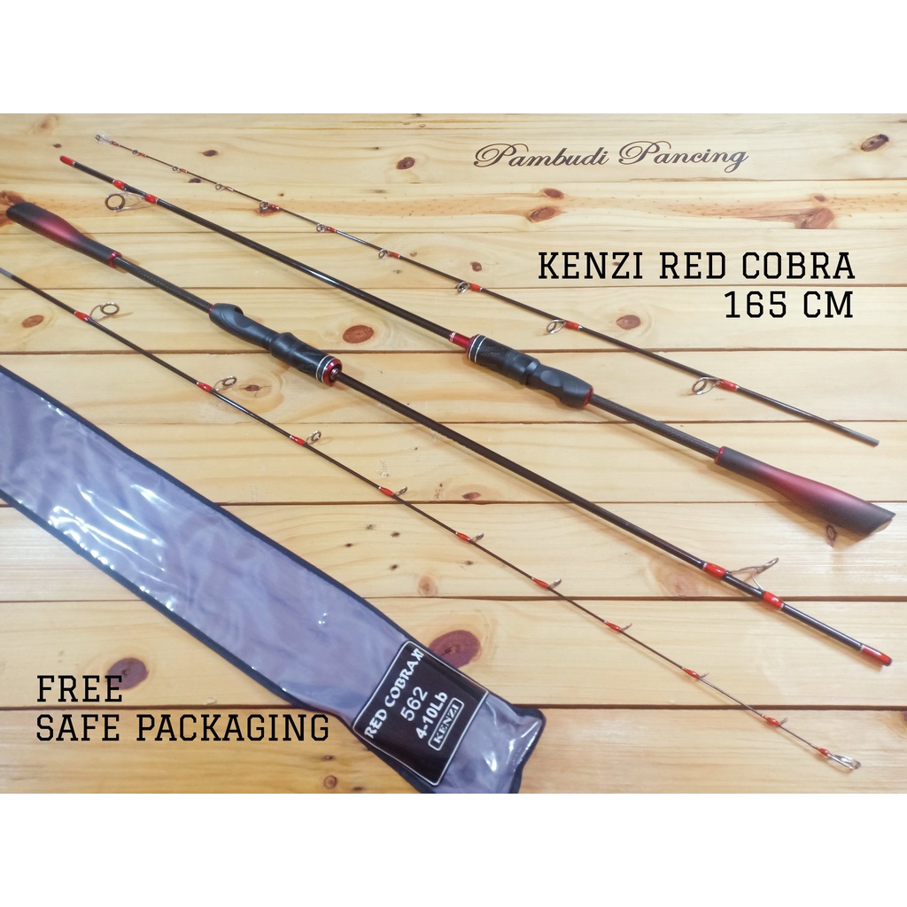 KENZI | Joran KENZI RED COBRA XT Fishing Rod Spinning - 165 cm Carbon