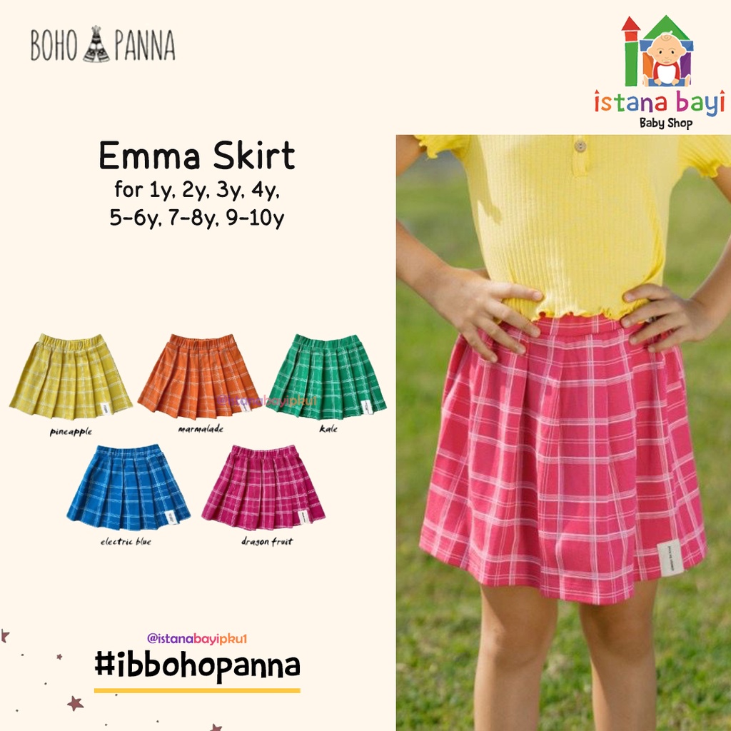 BOHOPANNA - EMMA FLARE SKIRT - ROK ANAK PEREMPUAN