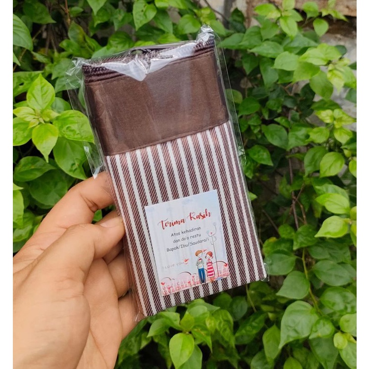 50 pcs souvenir dompet salur besar kemas plastik