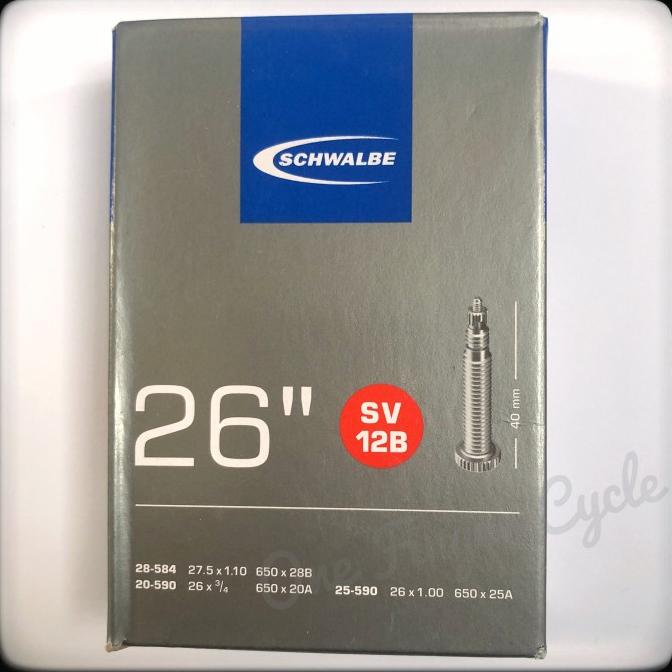 Ban Dalam 650B Schwalbe 26"/ 27.5" 23-28Mm Road Bike Canyon Woman