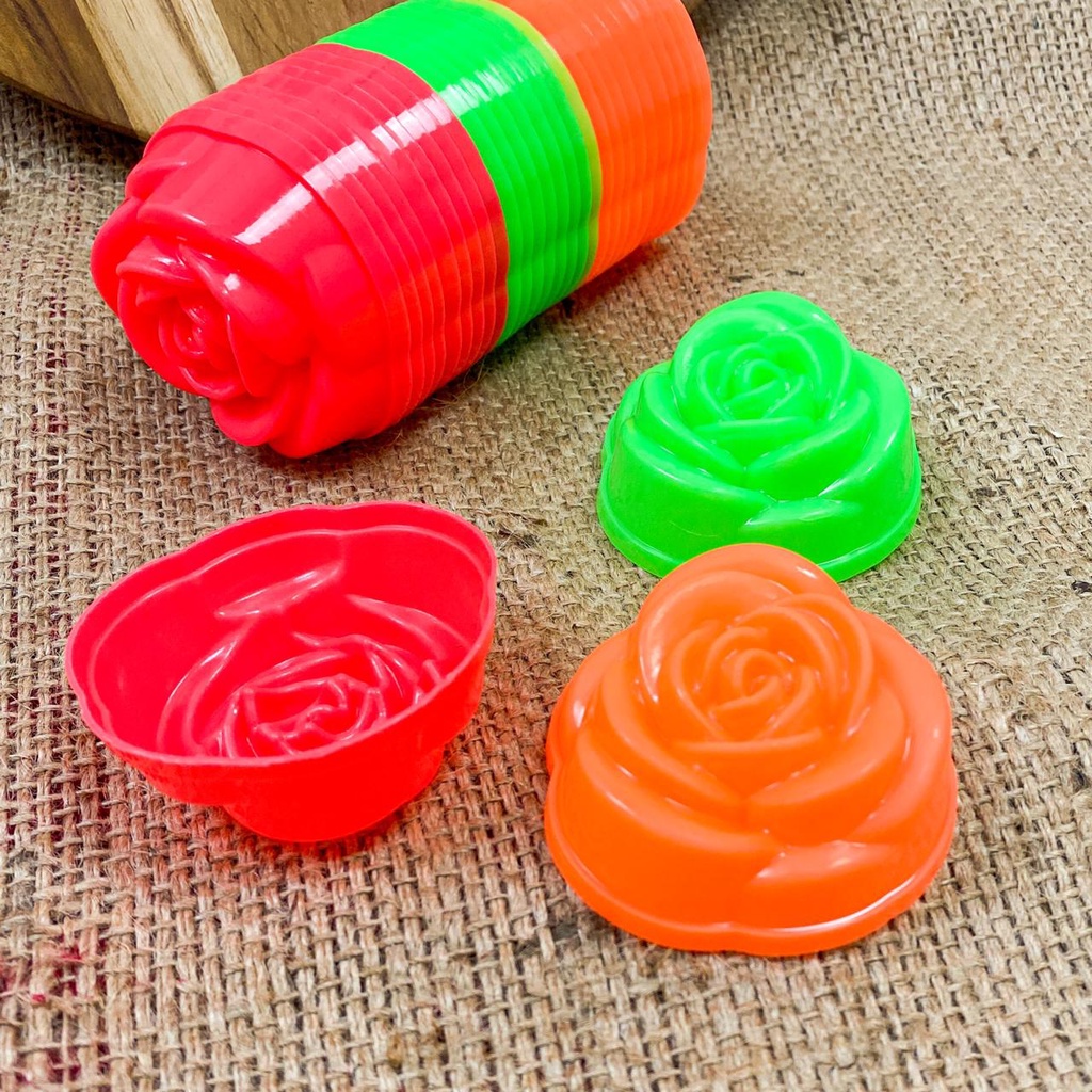 Cetakan Kue Kukus - Cetakan Bolu Mini Berbentuk 1 Lusin