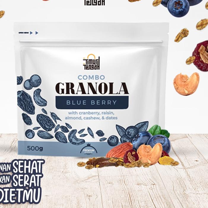 

Barang Bagus Timur Tengah Granola Blueberry 500 gr Sereal Makanan Sehat 44F``