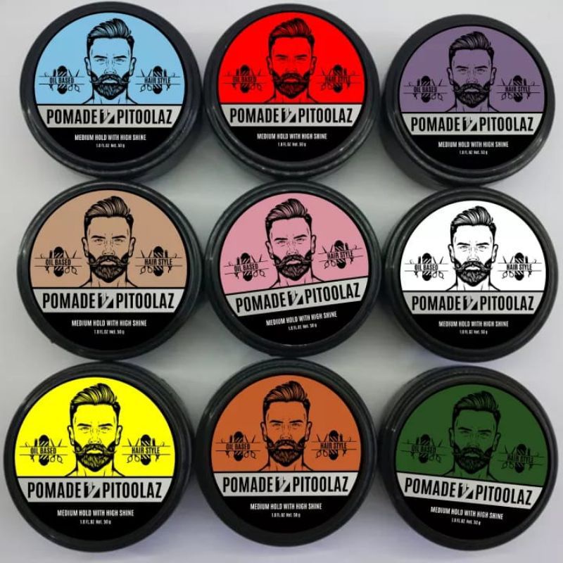 Pomade pitoolaz minyak rambut pria (harum & wangi)