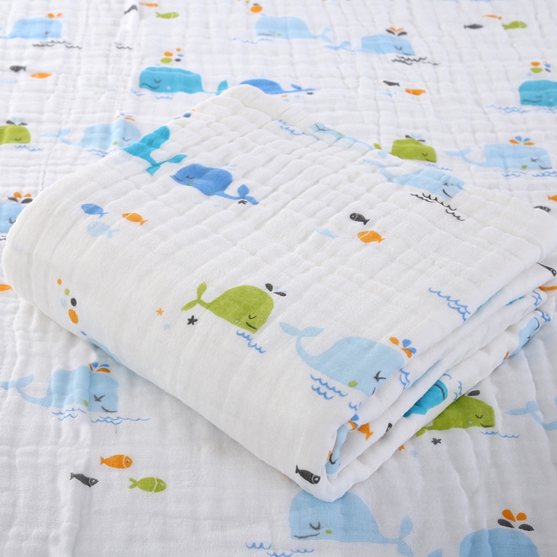 Handuk Bayi Microfiber Motif Lucu Size 110x110 CM / Handuk Bayi Super Lembut