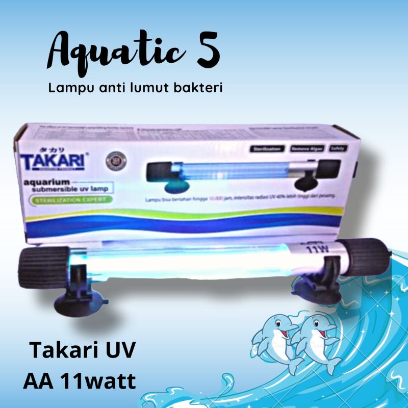 PROMO MURAH Lampu Anti Lumut Bakteri TAKARI UV 11WATT