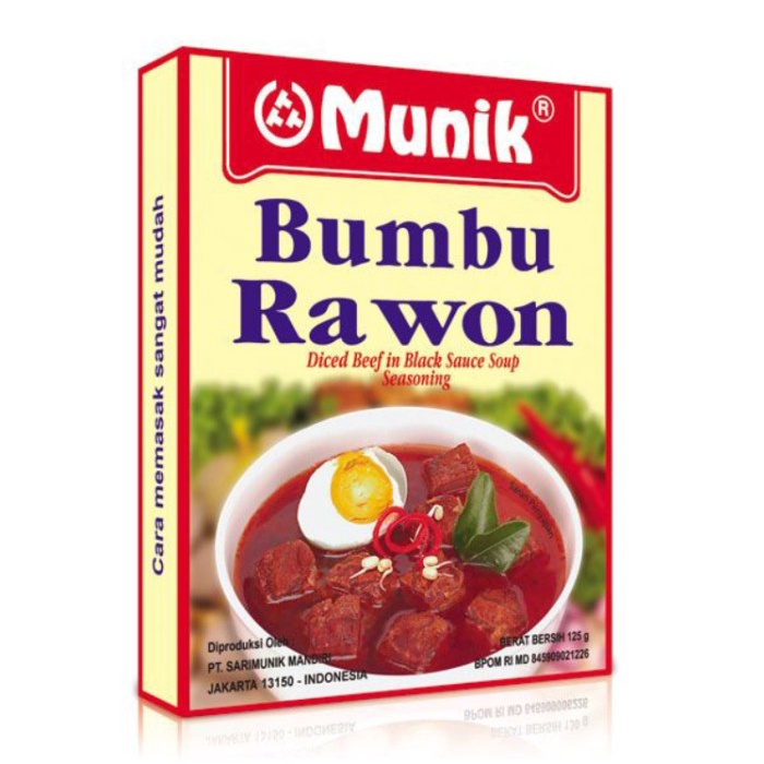 

Munik bunbu rawon 125gr