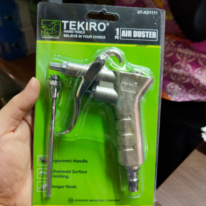 Pistol Semprotan angin kompresor TEKIRO pendek Air duster kecil couple
