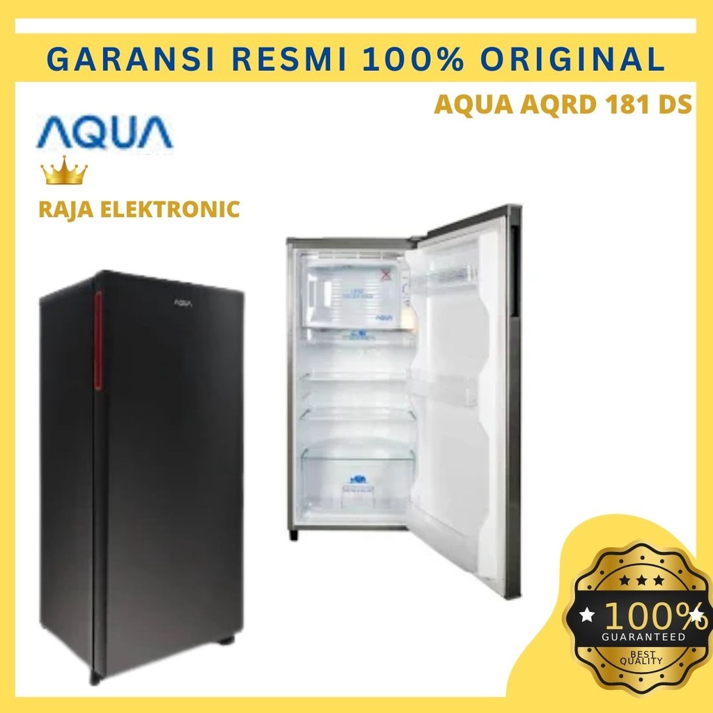 KULKAS 1 PINTU AQUA AQRD181DS/LS