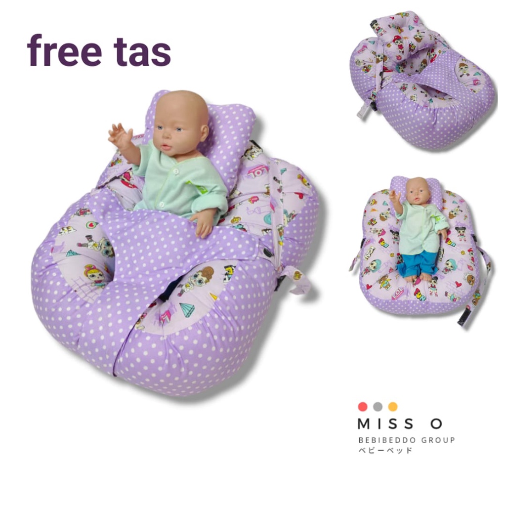 [FREE PACKING TAS SERUT] Sofa Bayi  Duduk Jumbo Multifungsi Kasur bayi Dengan Gesper Sabuk Pengaman Free Bantal Peyang Baby / Kasur Bayi