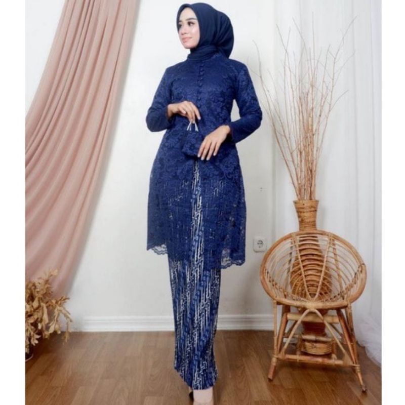 full set Tunik Kancing Seribu