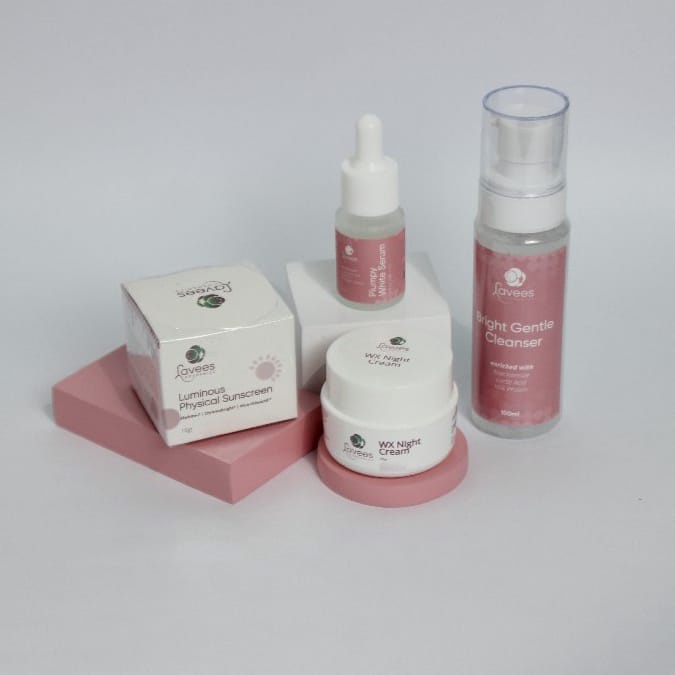 [PAKET FLEK & MELASMA GLOWHITE BRIGHTENING] Platinum SKINCARE By Lavees Cosmedics Mengatasi Melasma 