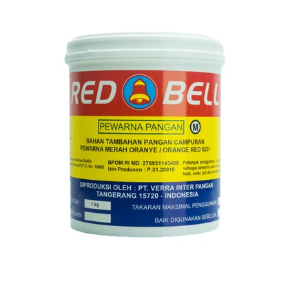 

Red Bell Pewarna Bubuk Orange Red 9201, 1 Kg