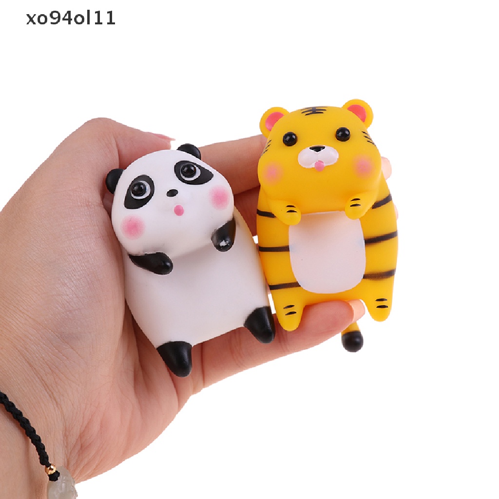 Xo Cute Hiasan Interior Mobil Liontin Macan/Panda Dengan Kacamata Dan Earphone OL