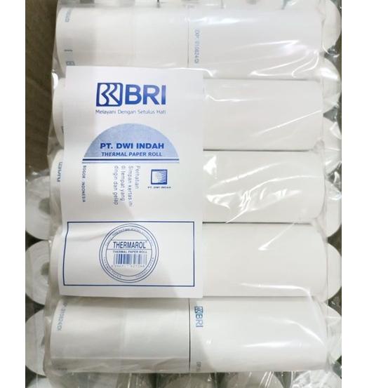 

LYKODE64 KERTAS EDC BRI 58x33 EDC BRILINK/AGEN BRILINK/LOGO BRI/STRUK THERMAL (1pack) [NSW]