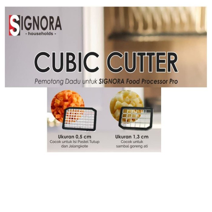 Cubic Cutter Signora Food Processor Pro