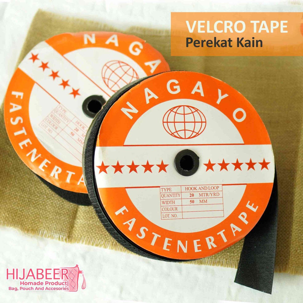 Velcro Jumbo uk 5cm  dan 10cm Permeter