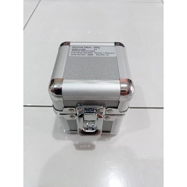 Batu Timbangan F1 500gr / Anak Timbangan F1 500 gr stainless