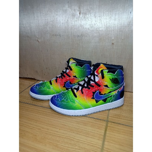 Sepatu Nike Air Jordan 1 J. Balvin - Colores Y Vibras
