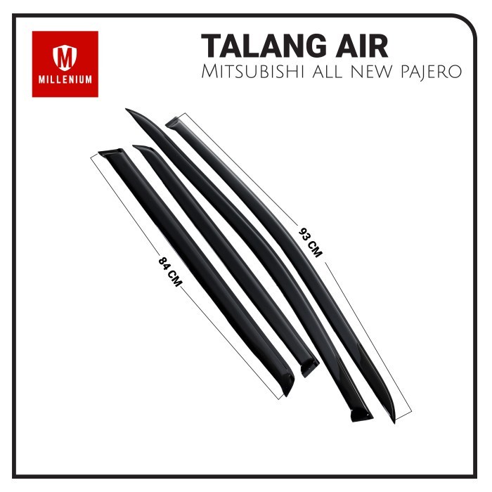 TALANG PINTU AIR MOBIL MITSUBISHI ALL NEW PAJERO SPORT 2008 - 2015 MODEL SLIM