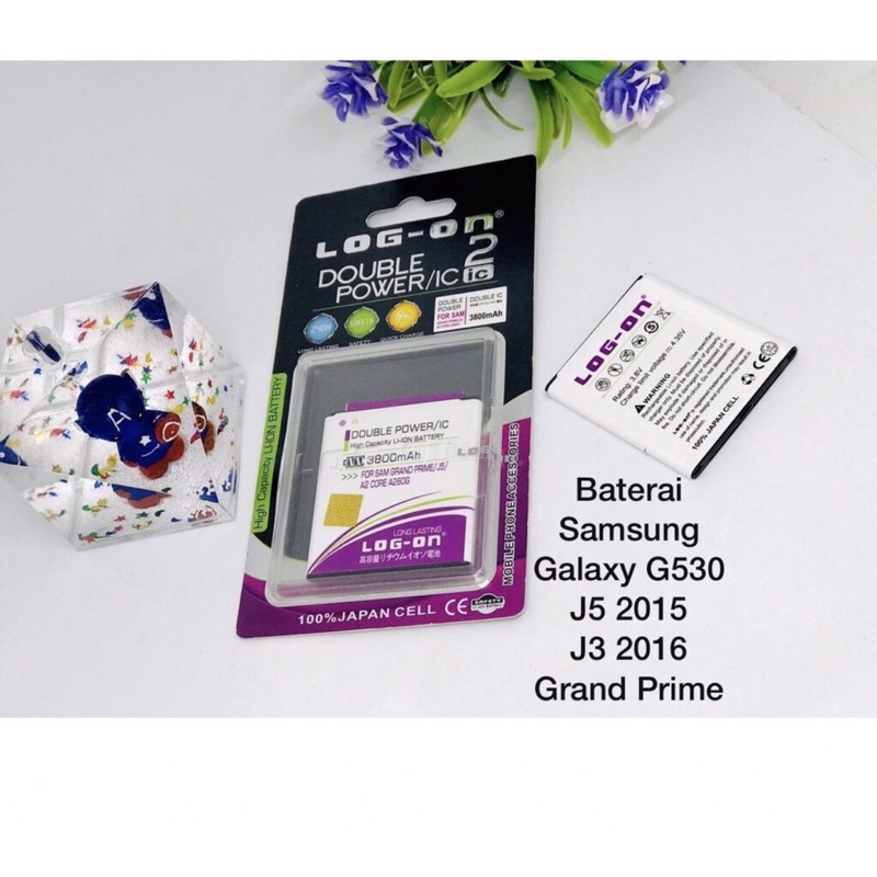Baterai Samsung G530/ j2 Prime Log-on Doble Power
