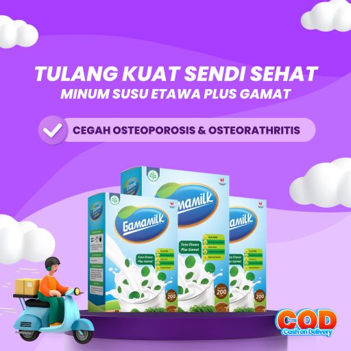 Gamamilk Etawa Plus Gamat - Solusi Atasi Nyeri Sendi, Asam Urat, Sesak Nafas dan Asam Lambung