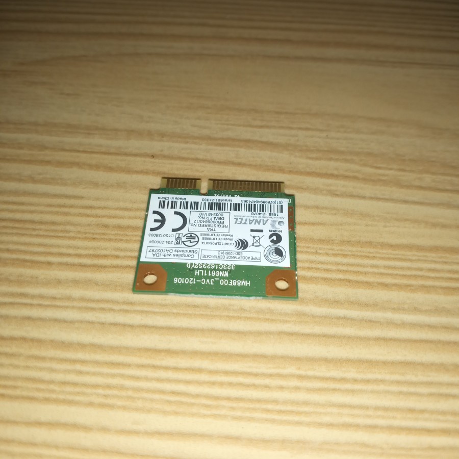 Wifi Card Notebook Axioo Pico W217CU CJM