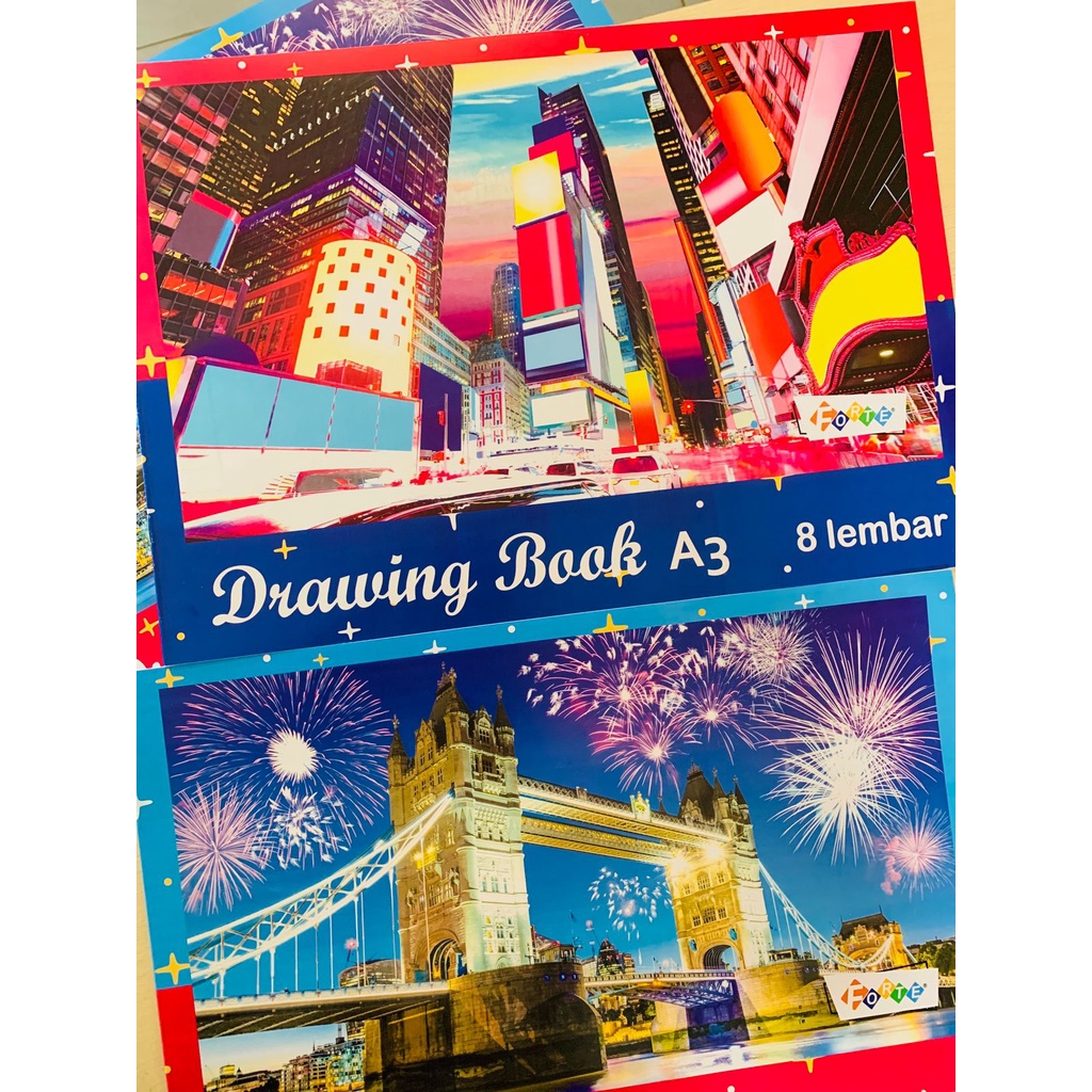 

Buku gambar FORTE uk. A3 isi 8 Lembar