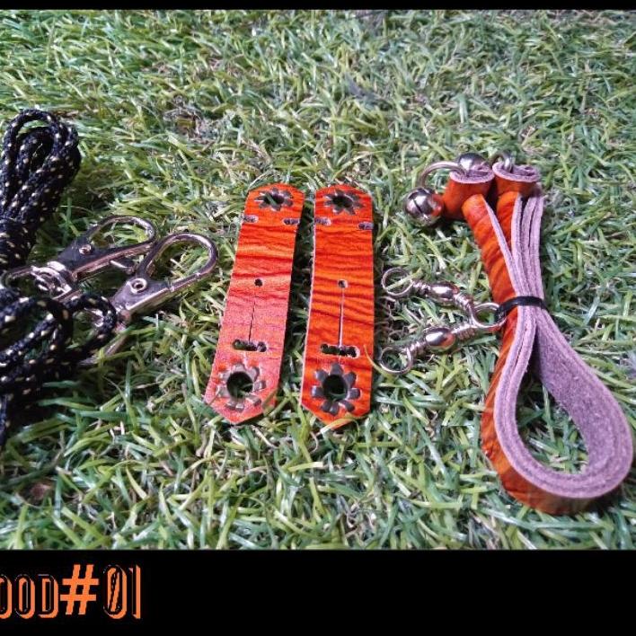 ㅗ Angklet Set Tali Kaki Burung Hantu Celepuk / Javan Owlet / Brown Hawk Owl ⁂