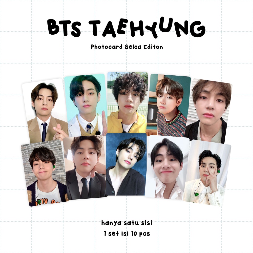 [SET] Photocard BTS Selca Edition 2