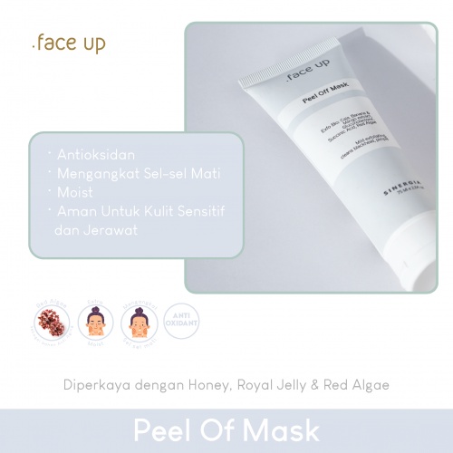 .FACE UP Peel Off Mask 75ml  (SINERGIA)