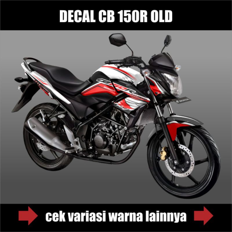 Decal Sticker Fullbody CB 150R OLD / Decal Stiker Cb 150R  Full Body Lama Custom