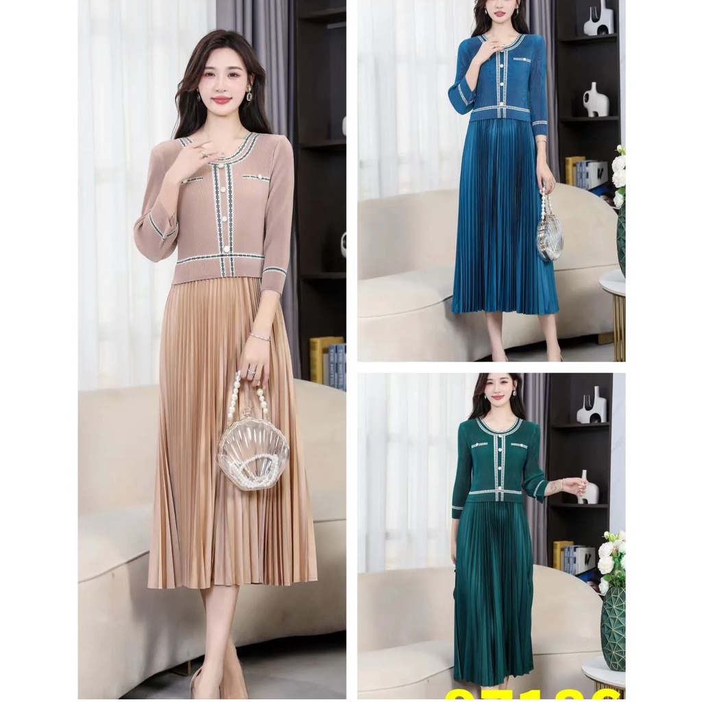 dress plisket premium / dress plisket polos / dress plisket premium bangkok
